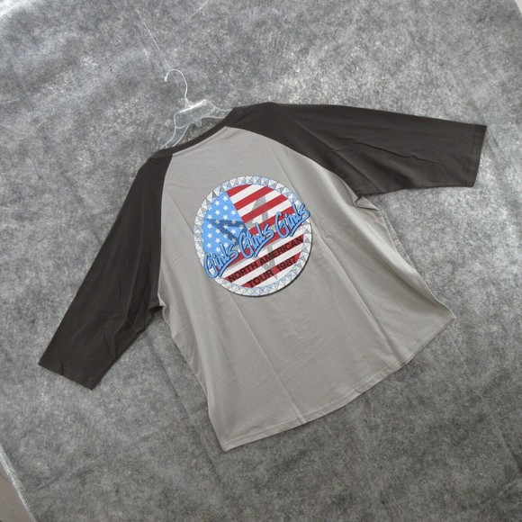 Motley Crue Mens T-Shirt Size XXL Tour '87 Raglan Tee Licensed Cotton Blend New - Picture 14 of 15